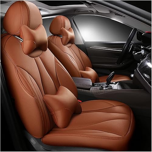 Miniatura 5 de Seat - Funda de asiento de cuero de vaca personalizada compatible con Volvo XC70 S60 S80 XC60 V40 V60 C30 C70 XC90 XC40 S40 S90 XC-Classic