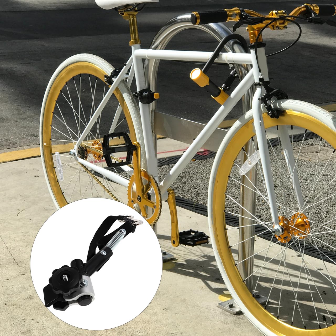 VORCOOL Universal Fahrrad Anhängerkupplung Aluminiumlegierung Linker Fahrrad Anhängerkupplung Adapter Befestigung Adapter für fahrradanhänger