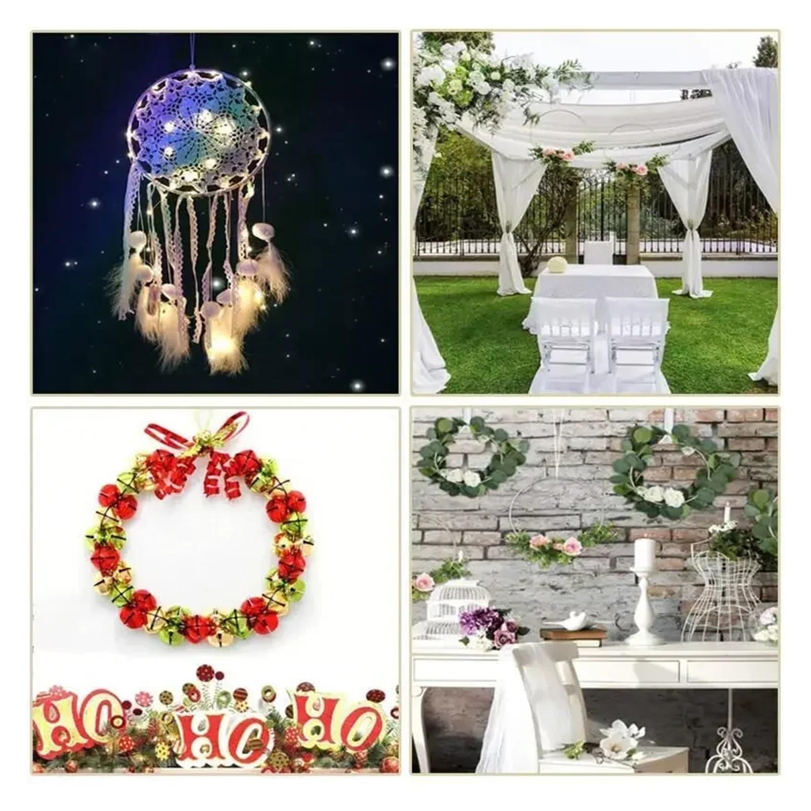 dream catcher ringe 2–20 Stück Traumfänger-Kreolen in verschiedenen Größen