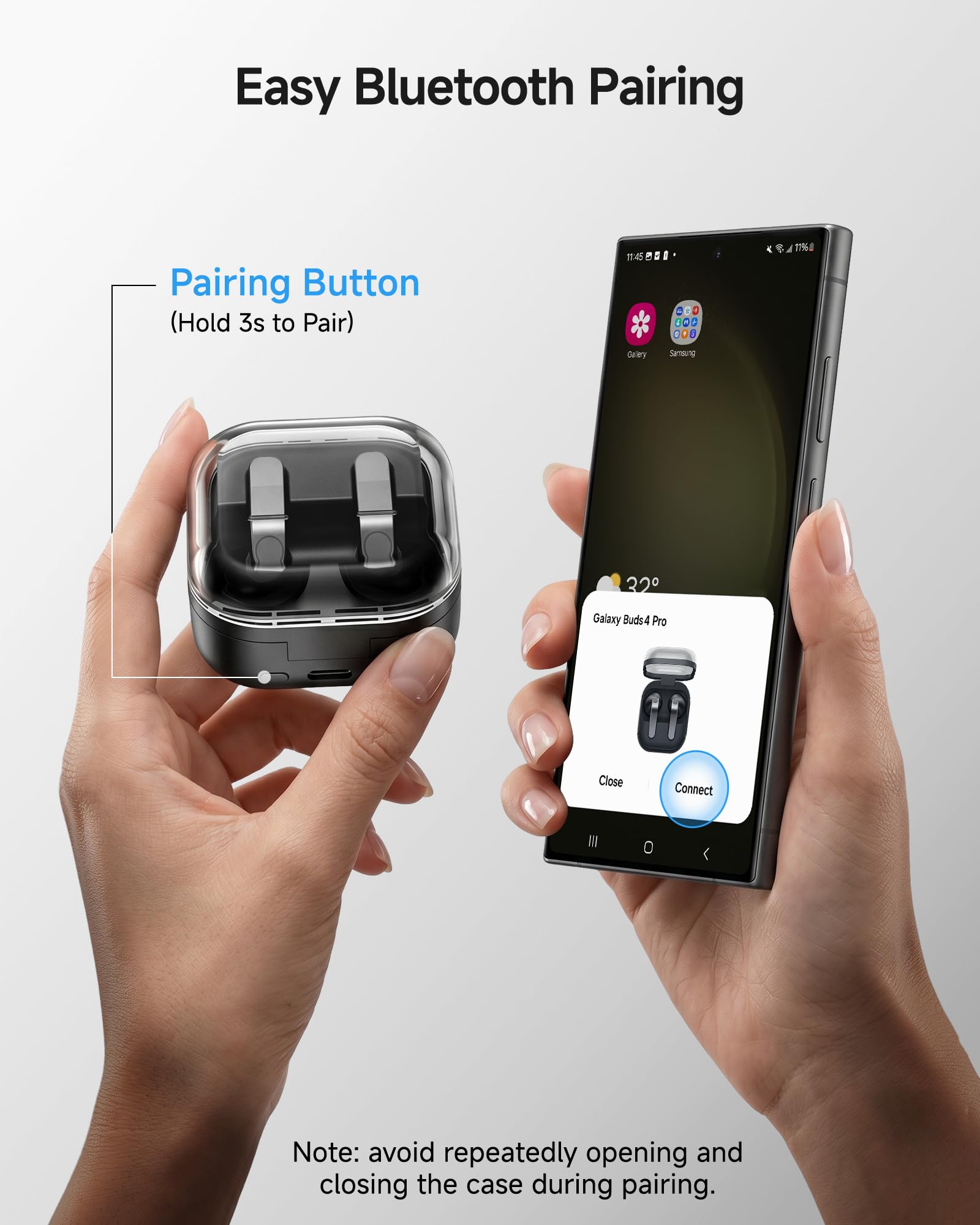 Boîtier de Charge pour Samsung Galaxy Buds 4 Pro