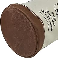 Vista 8 de Klein Tools 5104 bolsa de trabajo con puntos de conexión, de lona con fondo de piel.