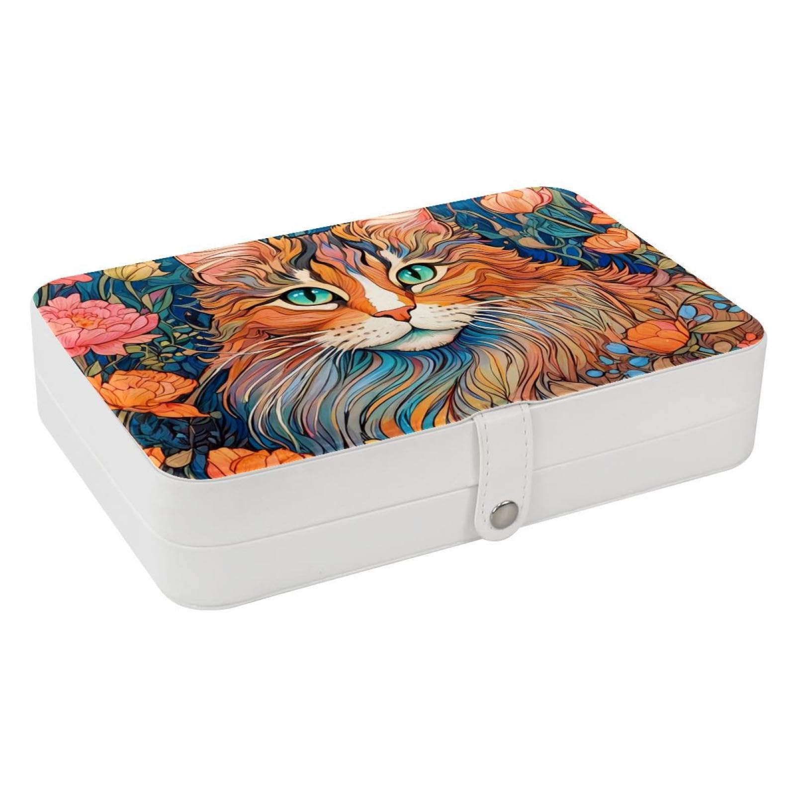 Support de rangement bagues et colliers - Boîte à bijoux portable de voyage