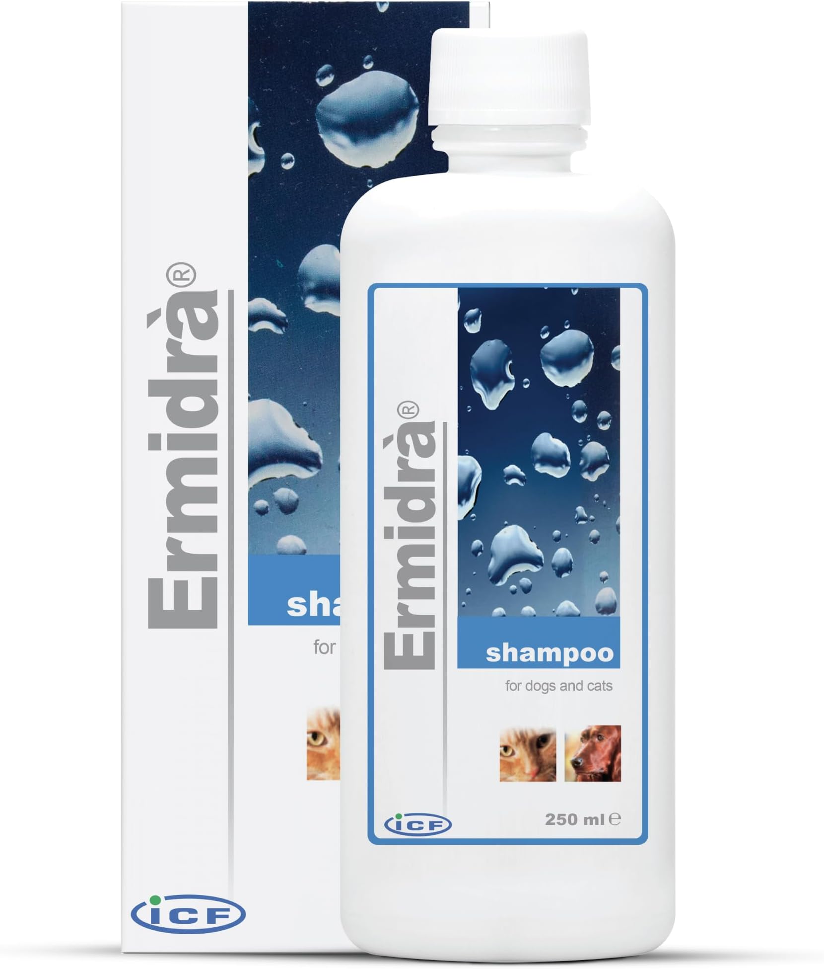 ICF Ermidra Dog Shampoo For Itchy Skin Relief Detangle Brittle Fur