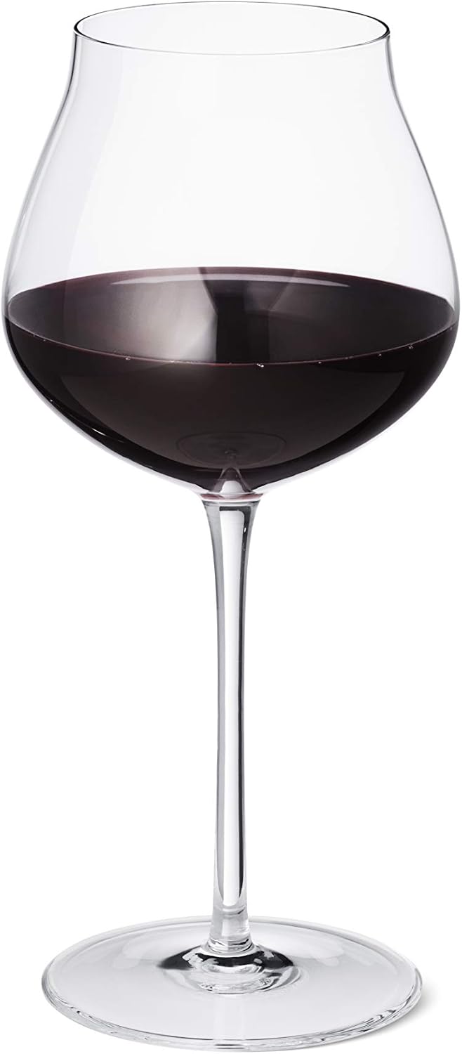 Georg Jensen Sky Red Wine Glass, Crystalline, 6 Count