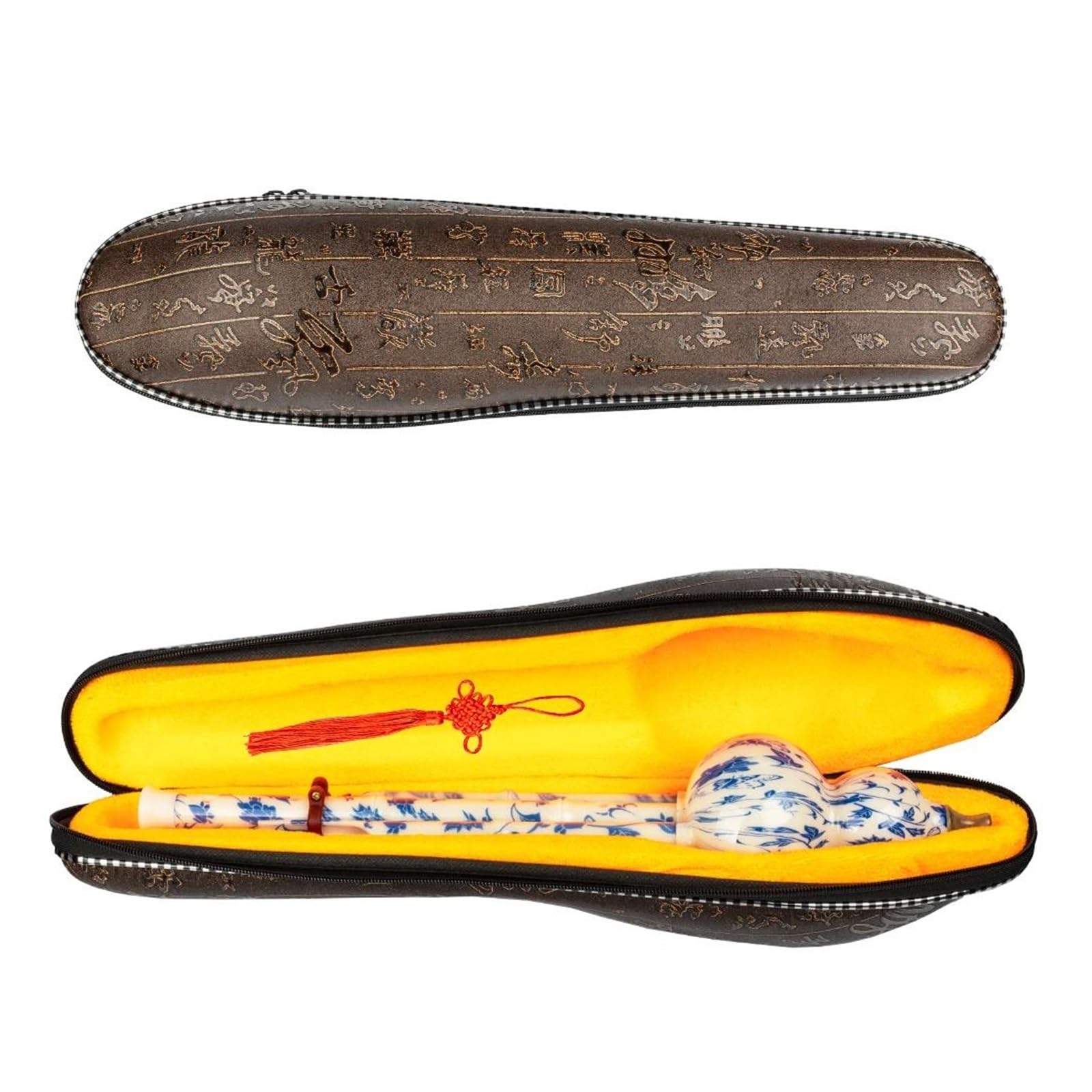 Hulusi Instrumento ABS Hulusi Chino Curcubit Calabaza Flauta Llave De Sonido C Ligero Y Fácil De Llevar Instrumento De Viento De Madera