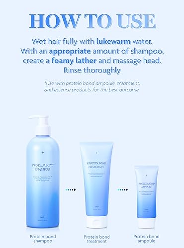 Miniatura 7 de HAIR PLUS Champú de proteína de terciopelo para hombres y mujeres, fórmula nutritiva para cabello seco y dañado y cuero cabelludo sensible (16.9 fl