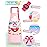 WERNNSAI Chef Kids Art Aprons for Cooking - Kids Painting Apron for Girls age 6-10, Toddler Kid Art Smock Toddler Chef Aprons for Children Kitchen Baking Gardening Party Birthday Gift