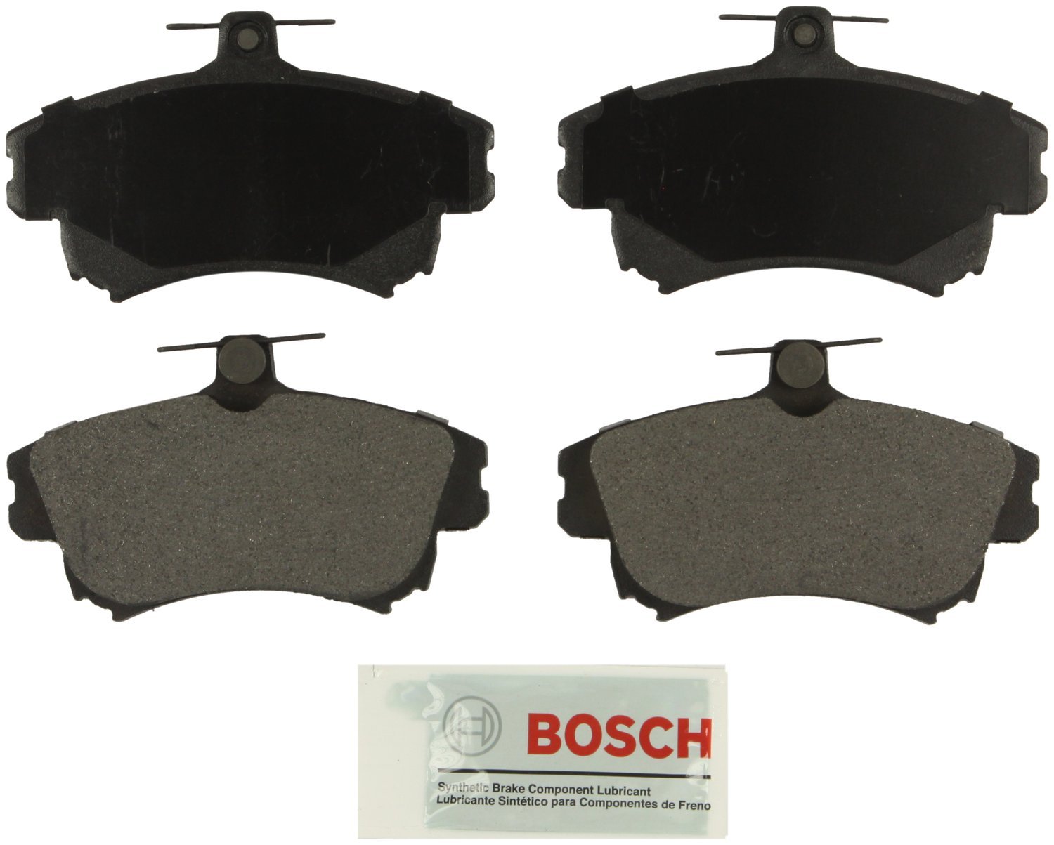 Bosch BE1324H Blue Disc Brake Pad Set with Hardware - FRONT — view 370