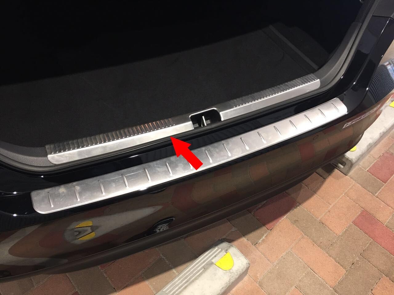 Beautost for Toyota Camry 2026 2025 2024 2023 2022 2021 2020 2019 2018 Rear Inside Bumper Sill Plate Guard Cover Trim