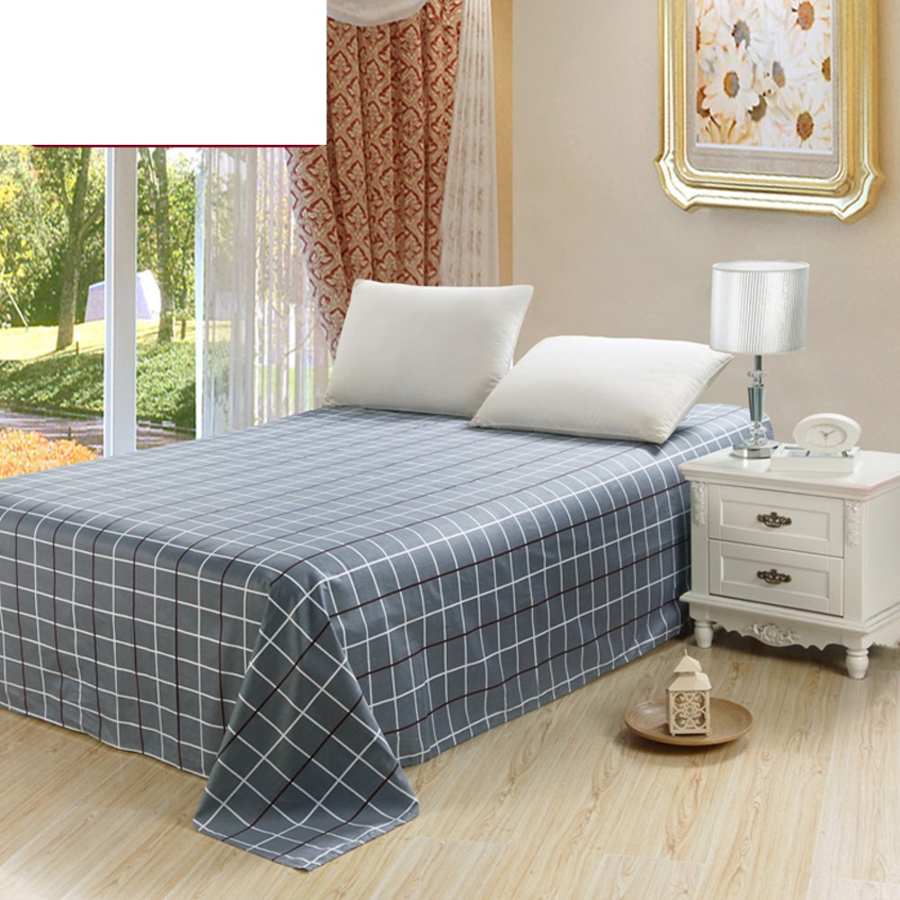 Drap en coton enfant anti transpiration pour lit de dortoir