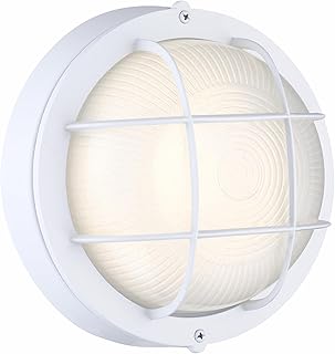 12 Kitchen Bulkhead Ideas for a Clean Seamless Look 59 Round Bulkhead Light Fixture, Dimmable Outdoor Wall Lantern, LED Nautica...