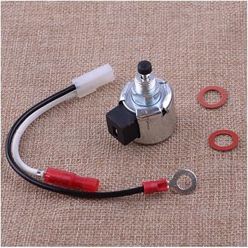 Carburetor Fuel Solenoid Kit Gasket Compatible with Compatible CH11S-16127 CH11S-16134 CH16S-45509 Engine 2 Pin 1275733-S