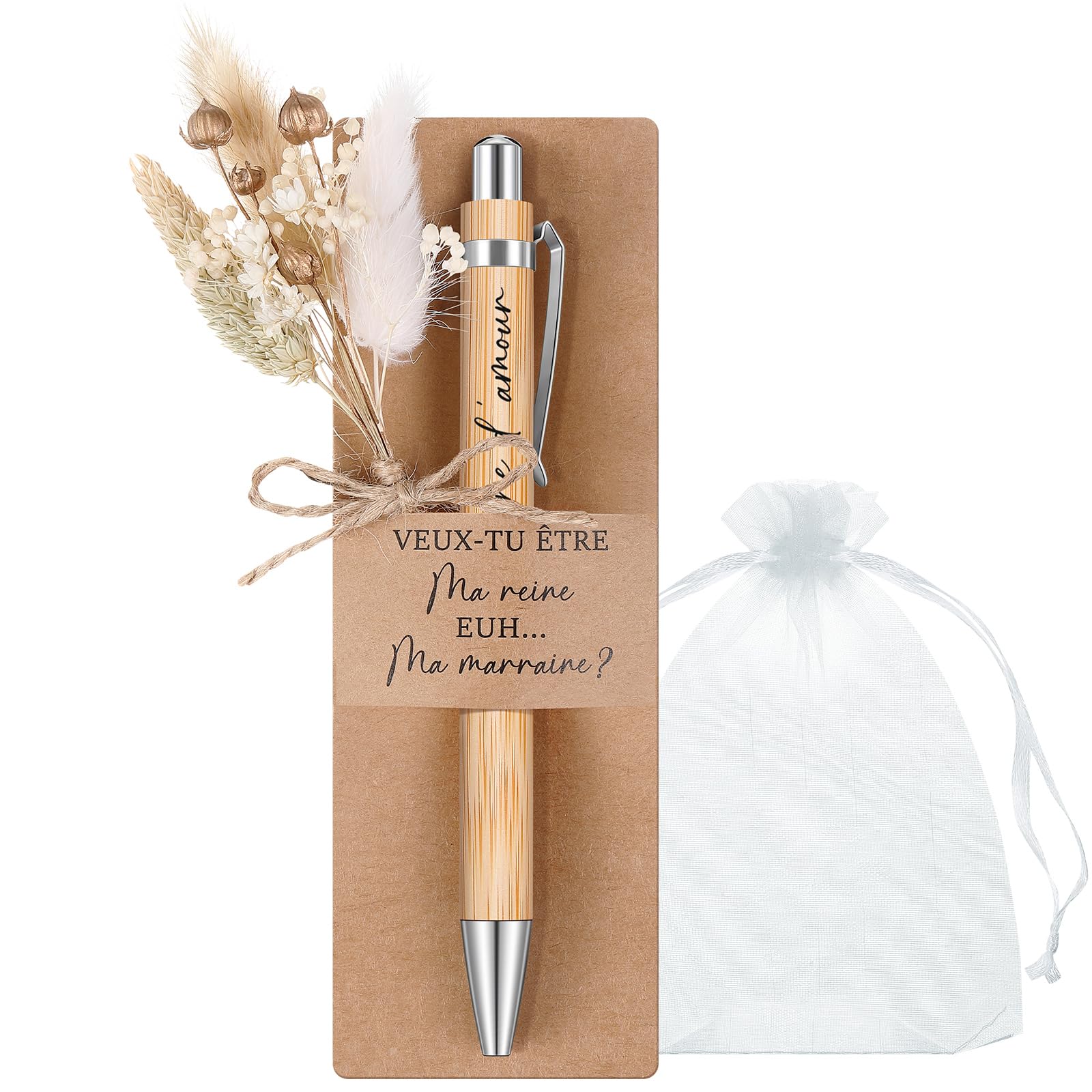 Hestya Cadeau Marraine Demande, Veux Tu Devenir Ma Marraine