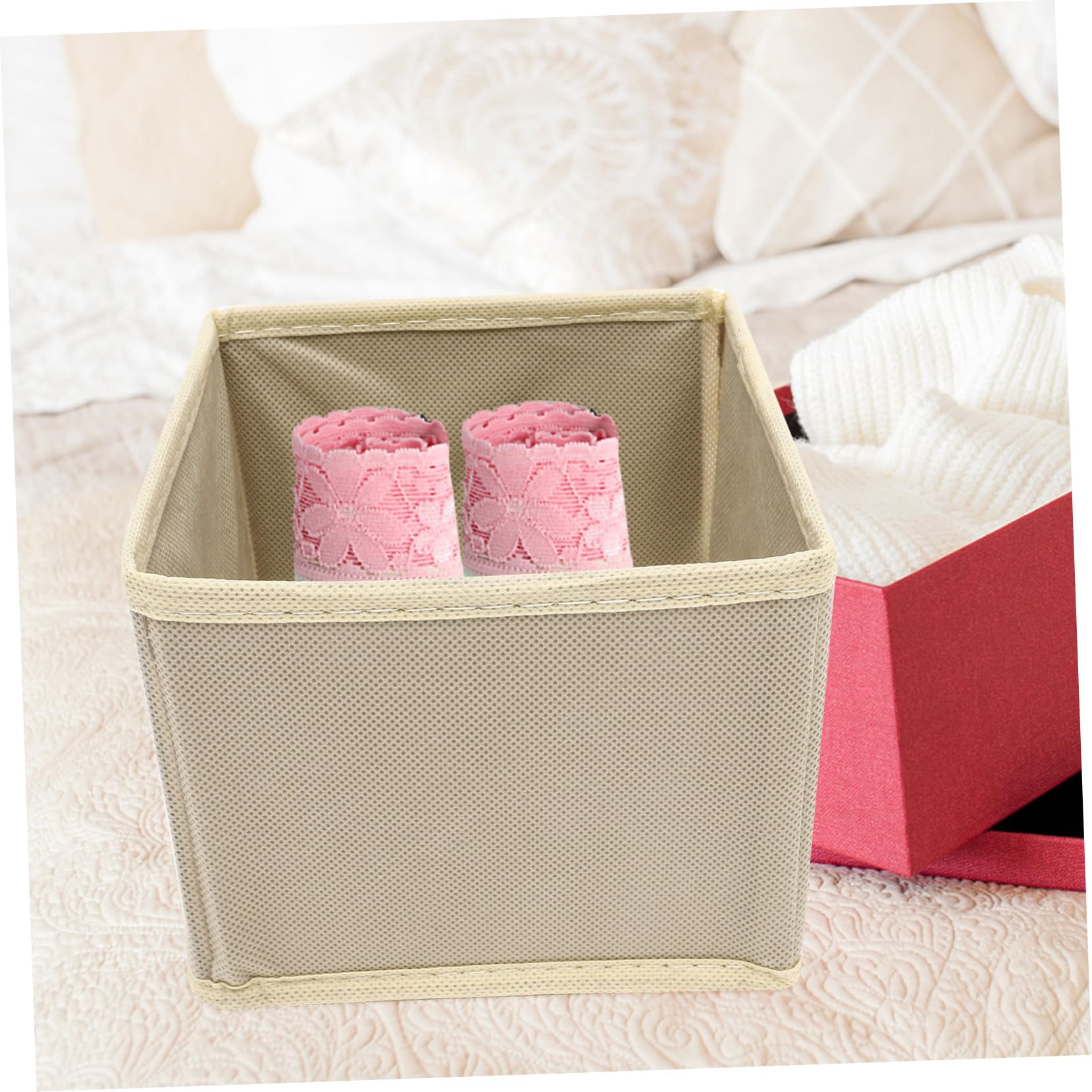 3pezzi Organizer Per Biancheria Intima Non Da Scatole Per Armadio Leggere e Compatte Per Calzini Reggiseni e Accessori