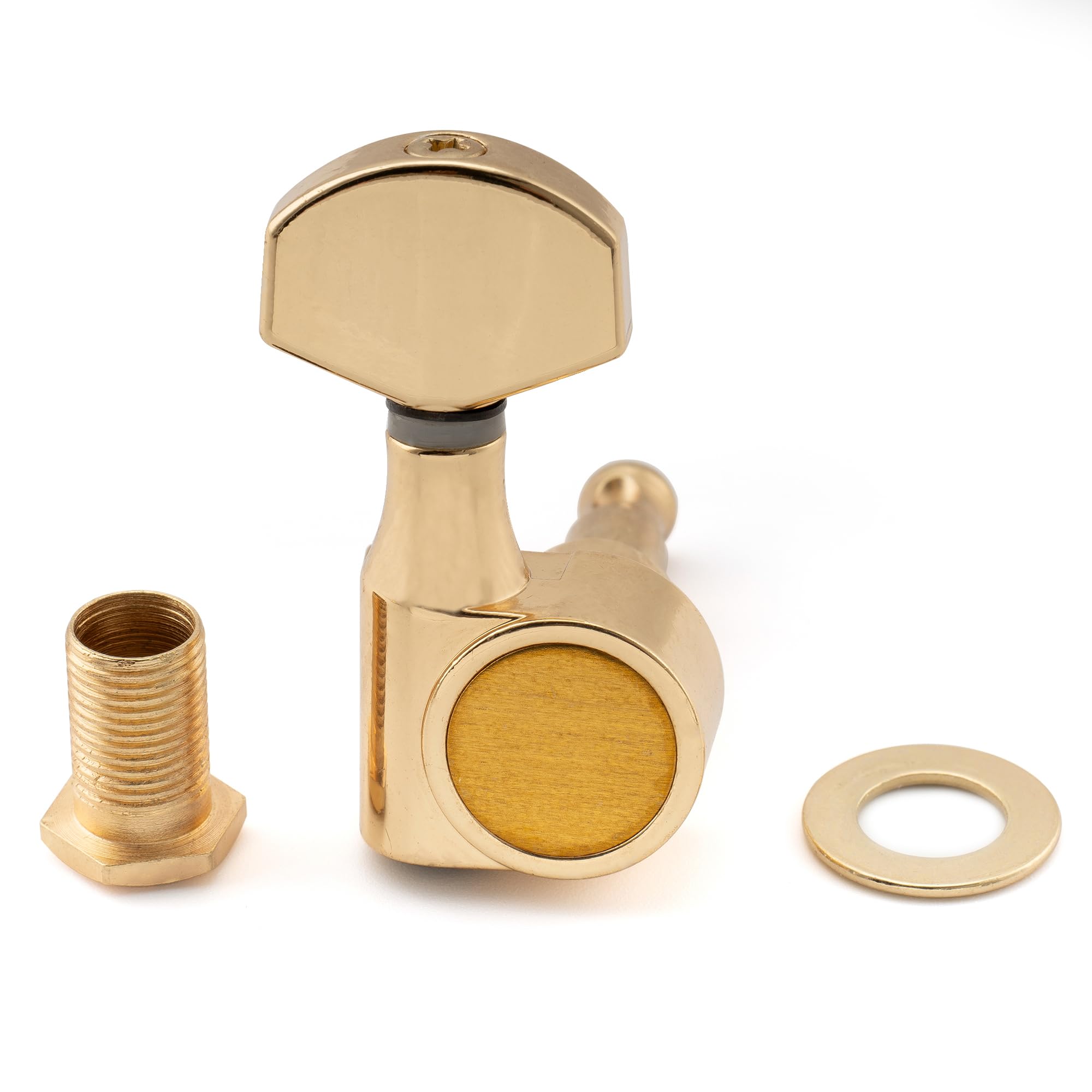 Amazon.co.jp: Musiclily Pro 6連 シングルピン ギター ペグ スクエア