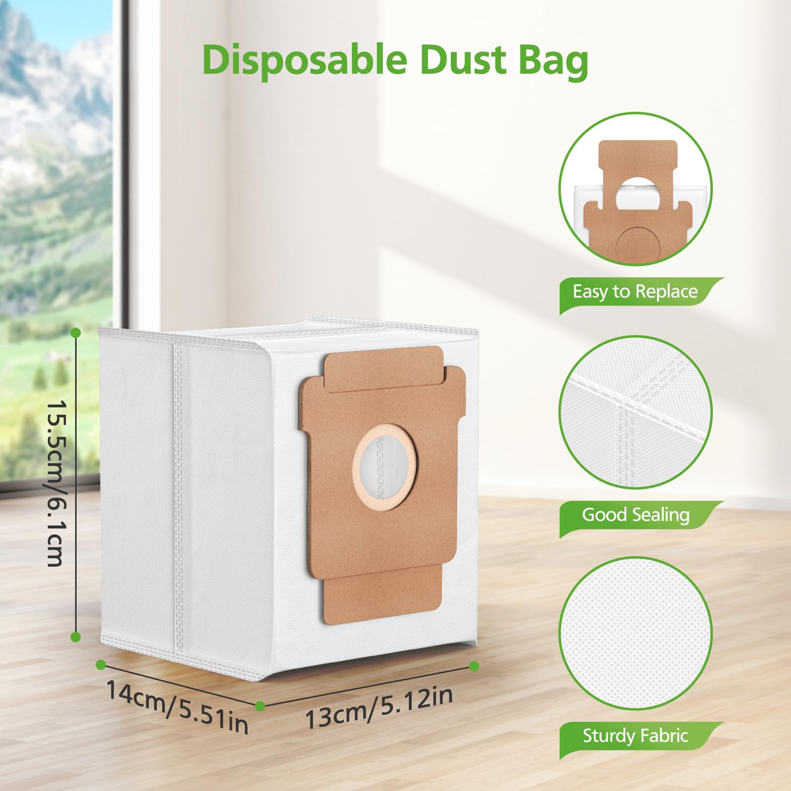 Amazon.com: Q0520 Dust Bags for iRobot Roomba Essential 104