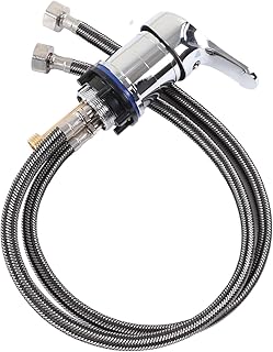 60cm Shampoo Faucet, Zinc Alloy Salon Shampoo Bowl Faucet, Shampoo Bed Faucet Hair Salon Accessories, Shampoo Bed Chair Valve for Barber Shop