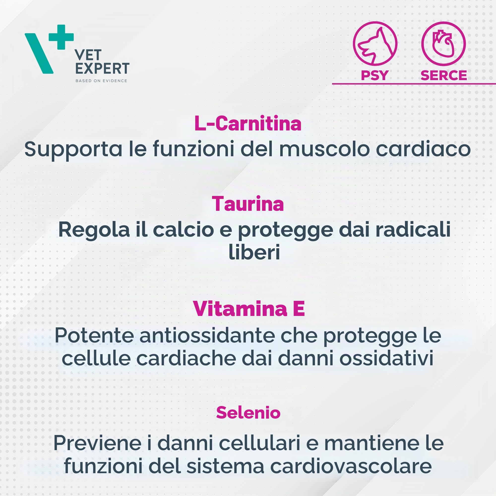 VetExpert CardioVet | 90 Compresse | Integratore Dietetico per Cani | Per Insufficienza Miocardica da Cardiomiopatia Dilatativa & Insufficienza della Valvola Mitrale