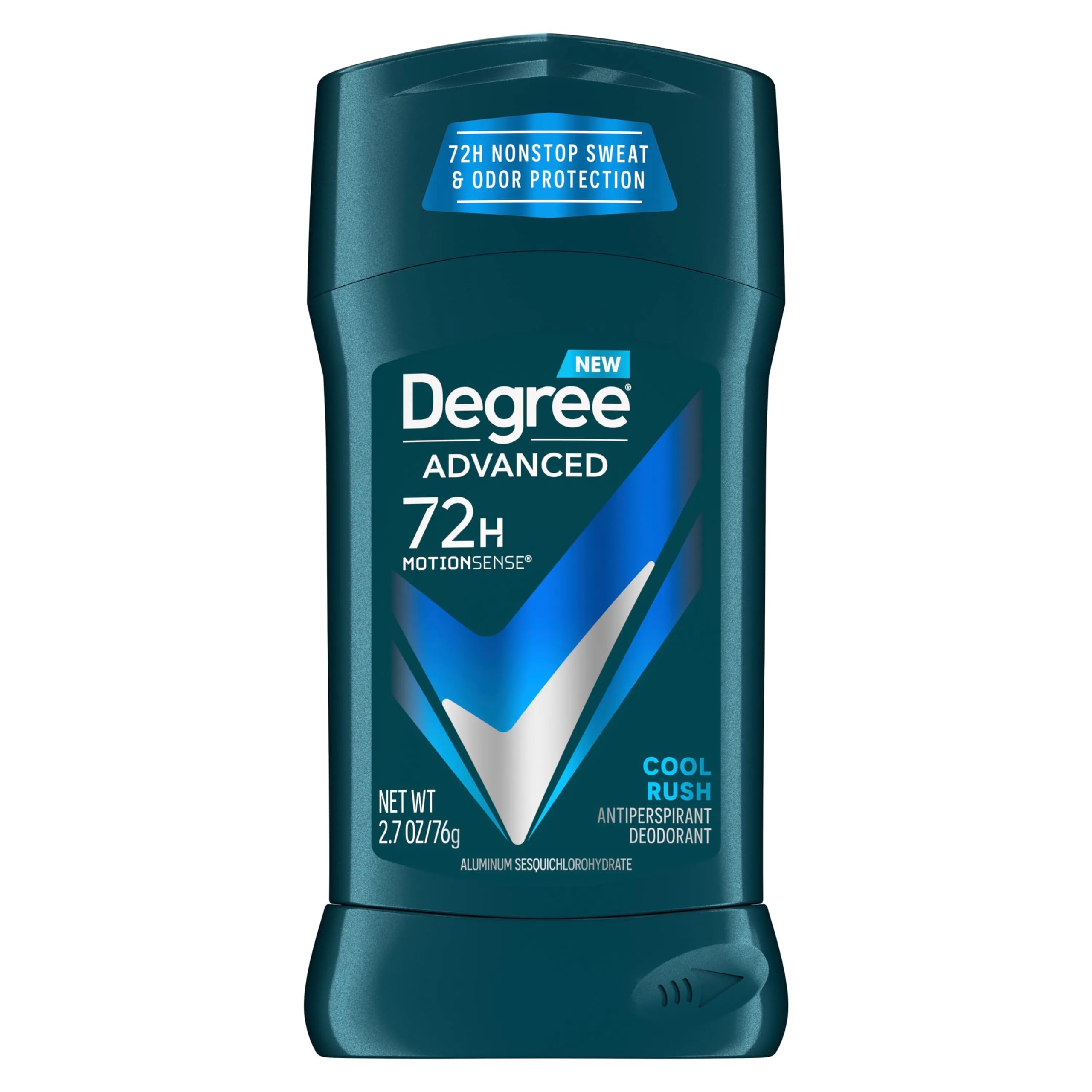 Degree Men Antiperspirant Deodorant, Cool Rush, 4 Count, 2.6 oz