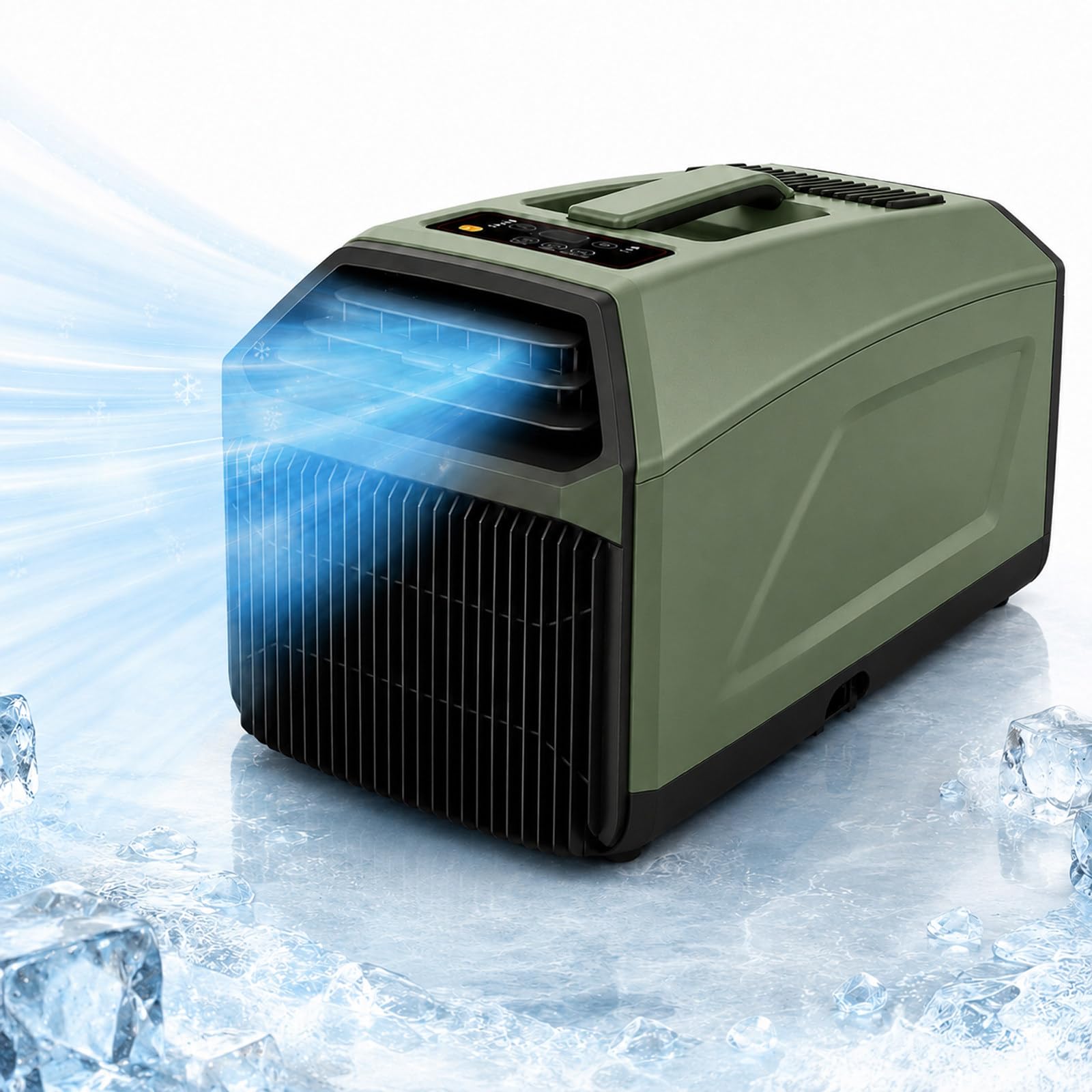 Aetereos Green Portable Tent Air Conditioner 5000 Btu / 1400 W With Digital Display