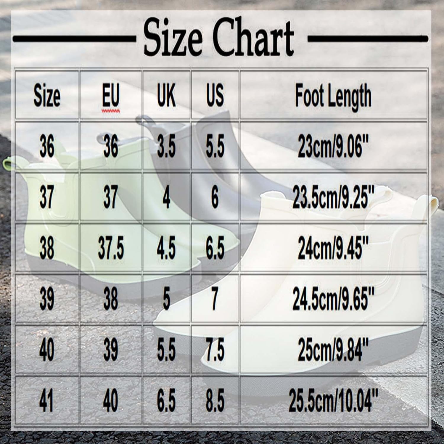 Women Rain Boots Short Solid Color Waterproof Thick Sole Summer Casual Outdoor Non-Slip Rubber Shoes