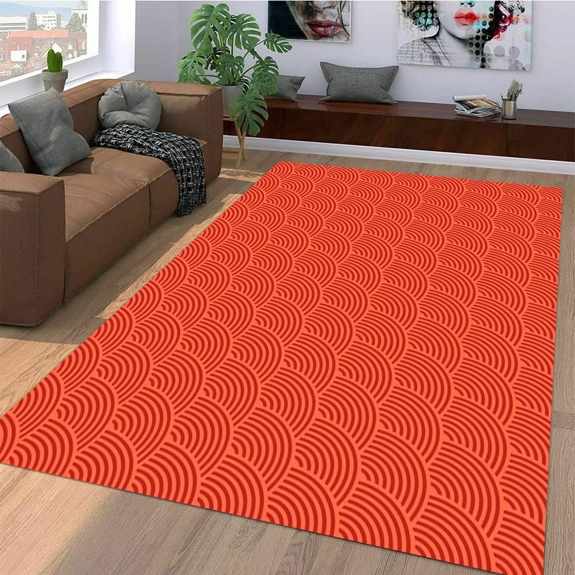 Japanese Patterned Rug Japanese Themed Design Personalised Japanese Rug Japan Travel Gift Idea ...