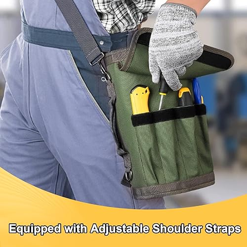 Miniatura 5 de Bolsa organizadora de herramientas enrollable regalos para hombres, papá, relleno de calcetines de Navidad, cumpleaños, motocicleta, caja portátil,