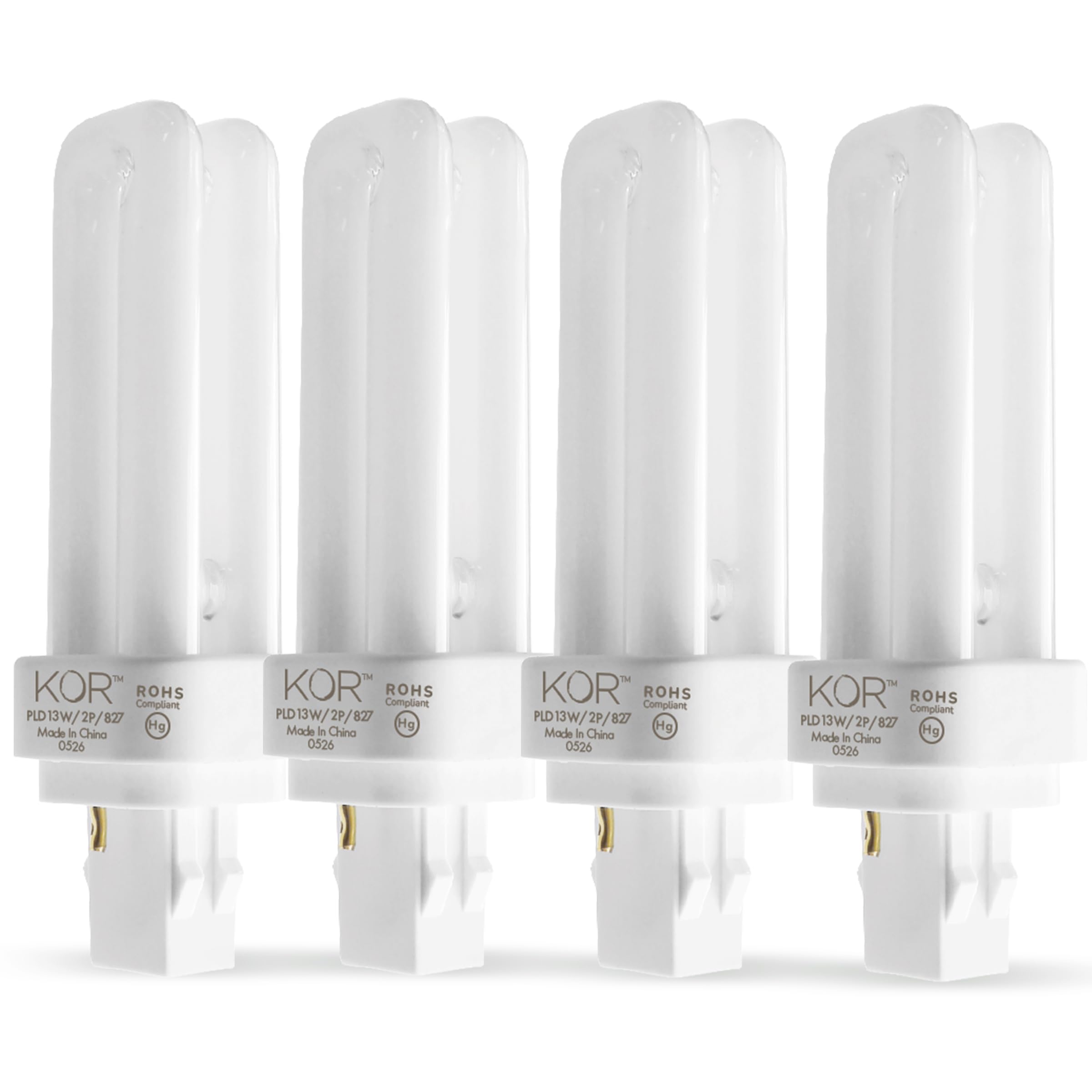 ダーツ JOKERD ULTIMATE Model BULB pe 4 Pack 13-Watt Double Tube 2 Pin (GX23-2) Base - 2700K CFL-Plug-in
