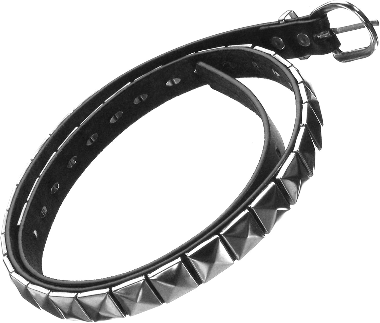 Pyramid Studded Belt 1row, studded belt, size XS