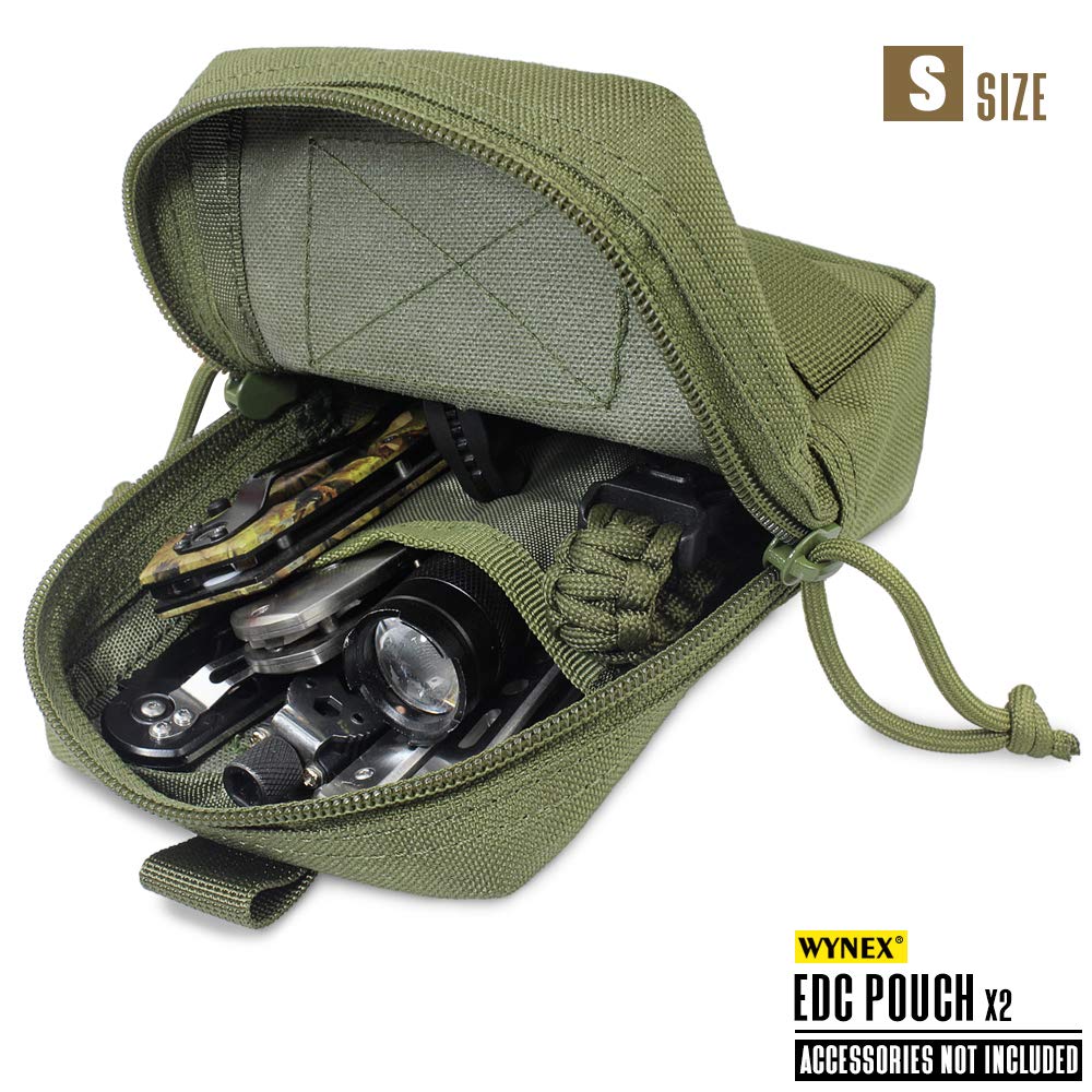 Pochette Tactique Molle Verticale - Sac Supplémentaire Pour Sac à Dos Randonnée, Military Style | 4L