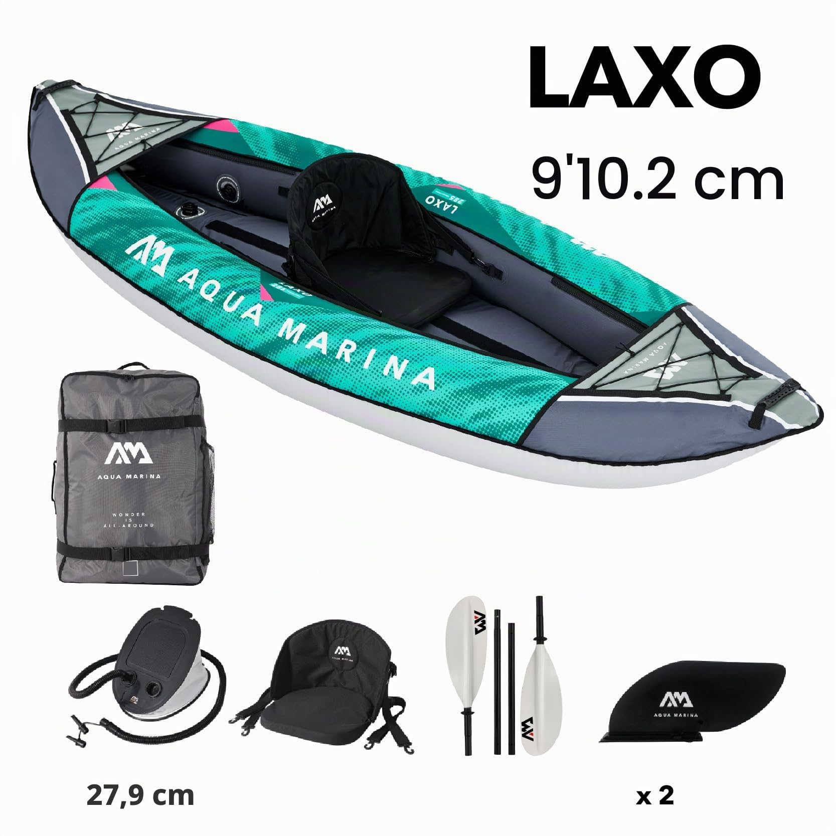Aqua Marina Laxo Inflatable Leisure Kayak