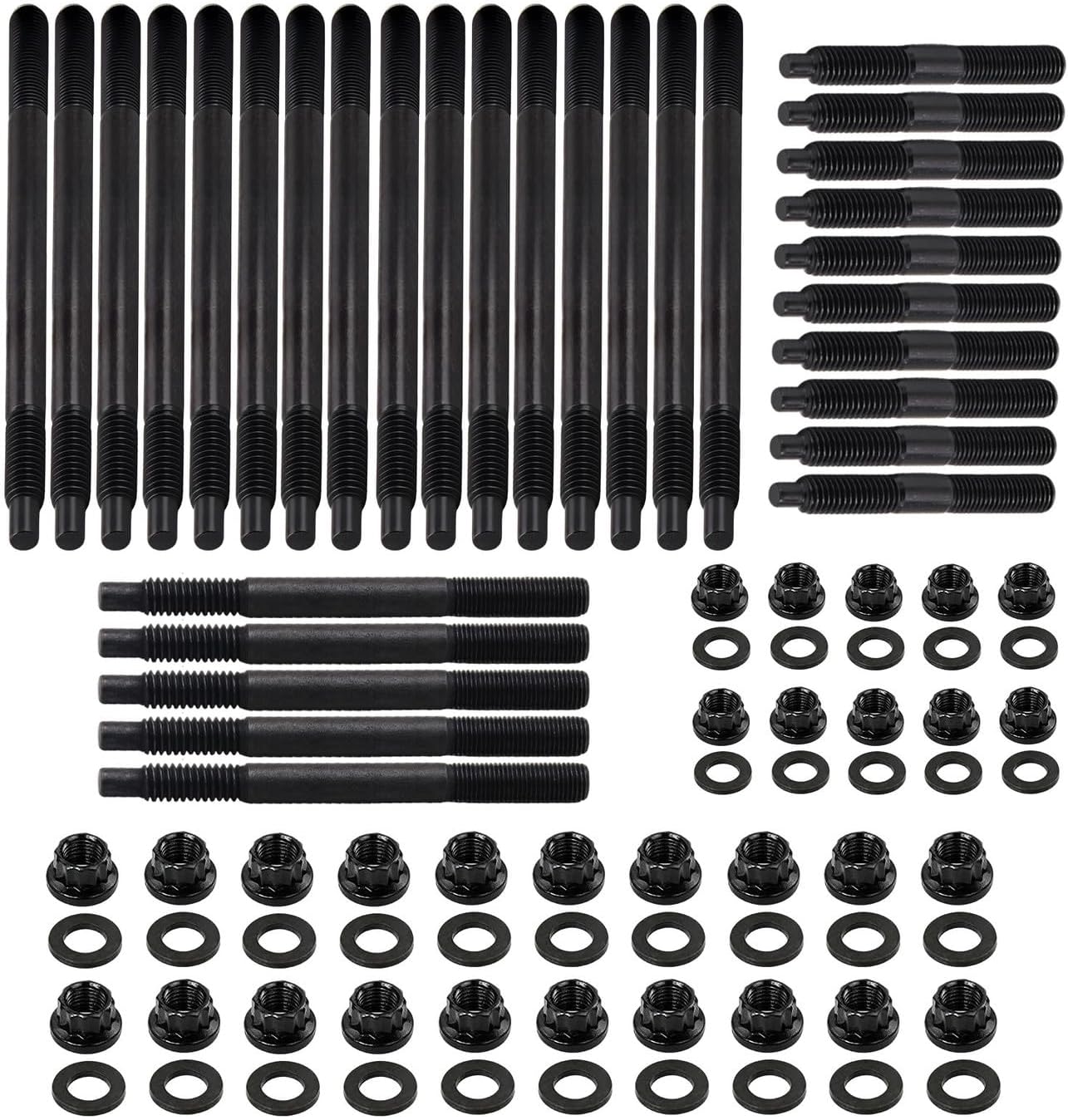 12-Point Cylinder Gasket Head Stud Bolt Kit For LS1 LQ9 LS6 4.8L 5.3L 5.7L 6.0L Engines 234-4316
