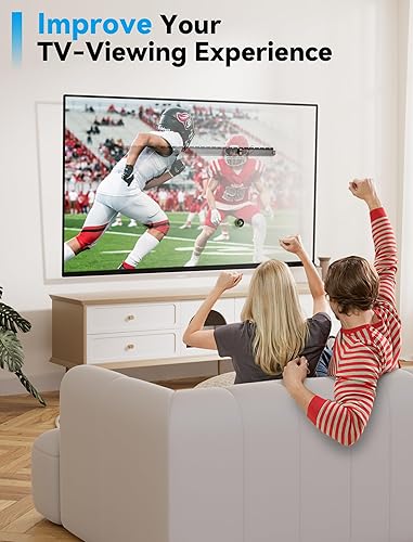 Miniatura 3 de Soporte de pared para TV sin tachuelas, sin taladro, sin pernos, colgador de TV inteligente para televisores de 32 a 75 pulgadas, fácil de instalar,