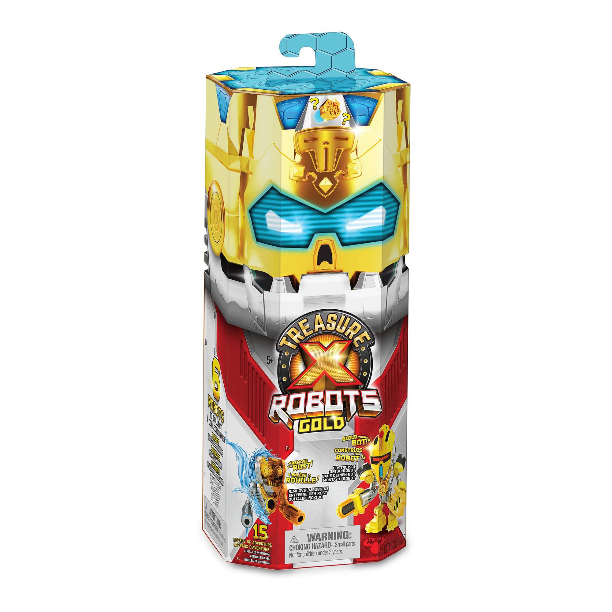 Treasure X - Armored Robots, surprise figures to discover, 6