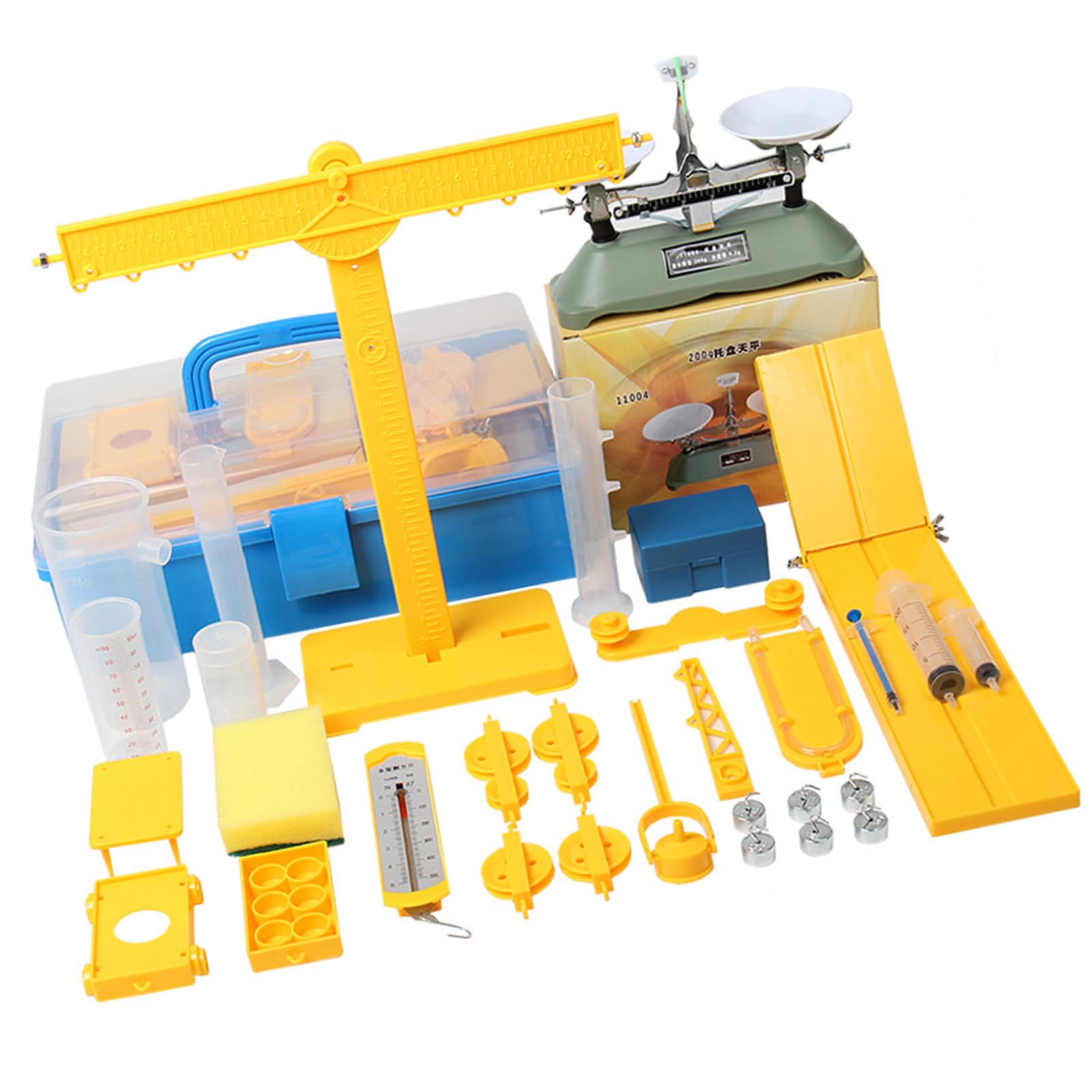 Set Completo Esperimenti Meccanica E Fisica. Sussidio Portatile Per L'insegnamento Della Dinamica Per Laboratori Scientifici E Formazione. Set Interattivo Per L'insegnamento Della Fisica.