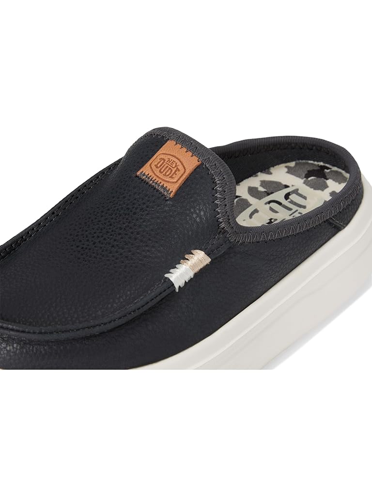 Black Hey Dude Austin Lift Y Leather (Little Kid/Big Kid)