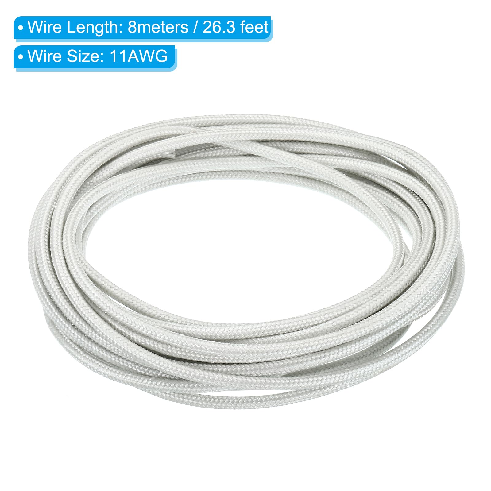 PATIKIL 26.3Ft 11AWG High Temperature Wire - Image 2