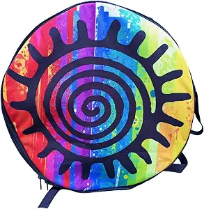 ARAW Shamanic Drums Bag, Bodhran Drum Bag, Handmade Frame Drum Bag, Hand Drum Protection (18 Inches X 6 Inches)