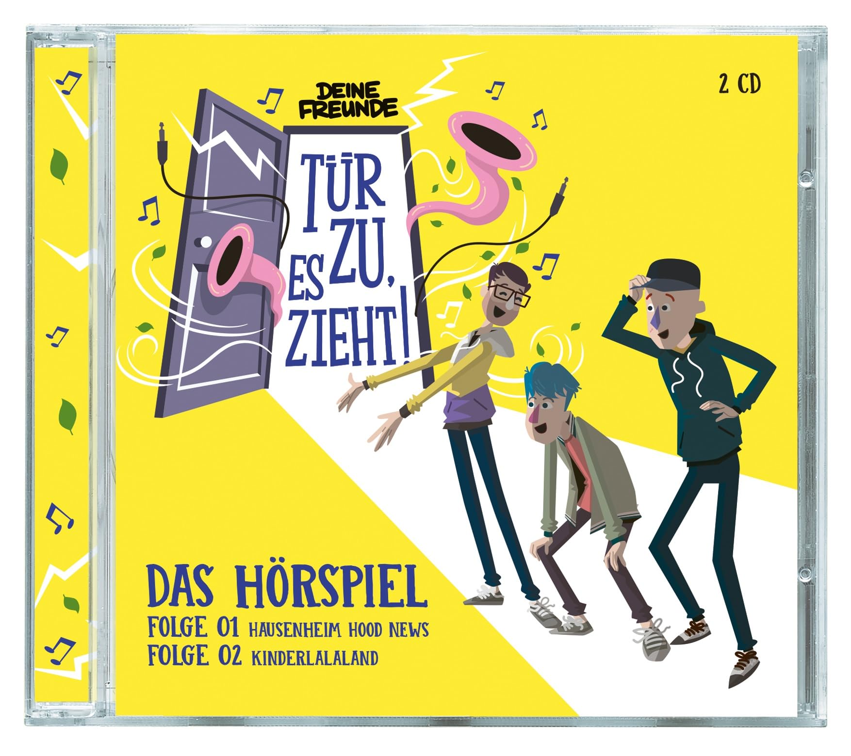 Tür zu, Es Zieht! Folge 01 & 02 (Hörspiel)