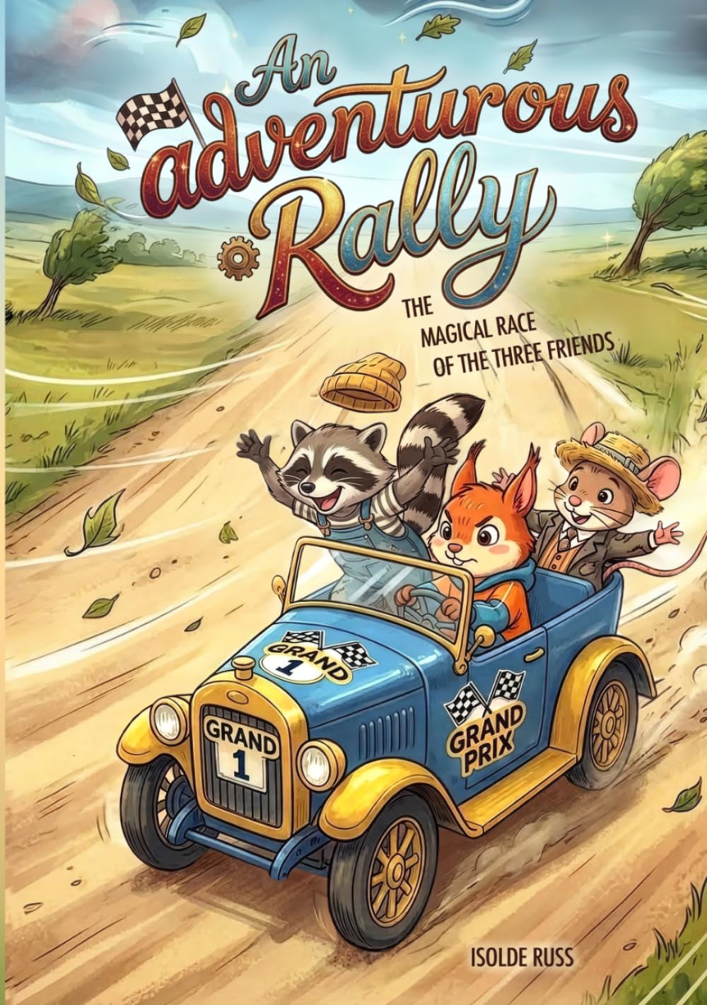 An adventurous Rally: THE MAGICAL RACE OF THE THREE FRIENDS (The Adventure Stories of Raccoon, Squirrel, and Mouse)