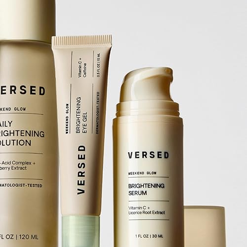 Miniatura 4 de Versed Weekend Glow - Suero de vitamina C para la cara, suero facial hidratante con niacinamida, raíz de regaliz y vitamina C (1 onza líquida)