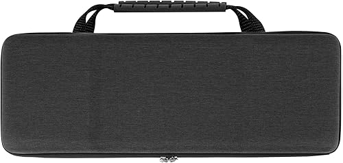 Miniatura 2 de GEEKRIA Funda de teclado de tamaño completo, funda rígida de viaje para computadora de 108 teclas, teclado mecánico para juegos compatible con Razer