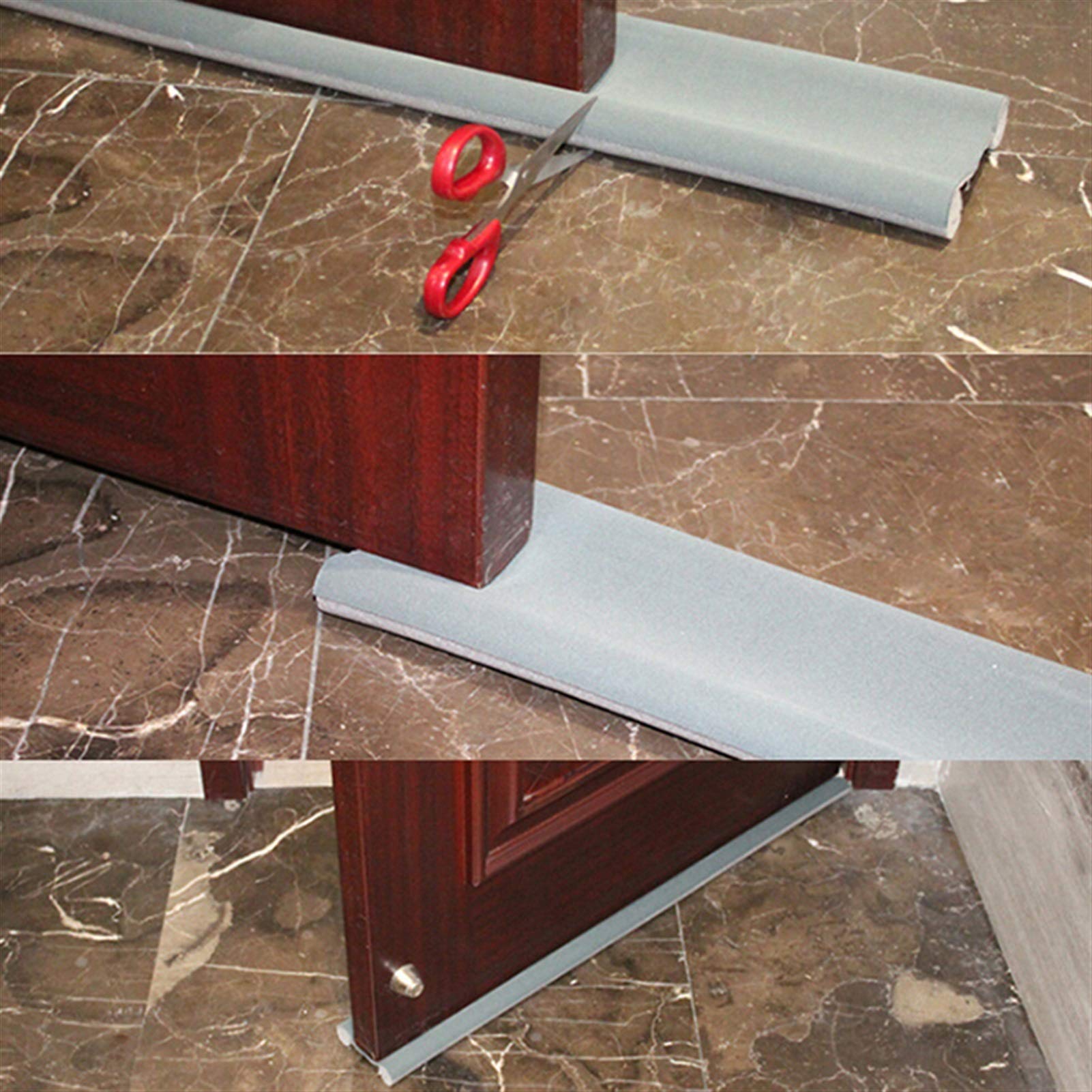 Tapón De Tiro Para Puertas Sello Inferior De Puerta Aislamiento De Puerta De Doble Cara