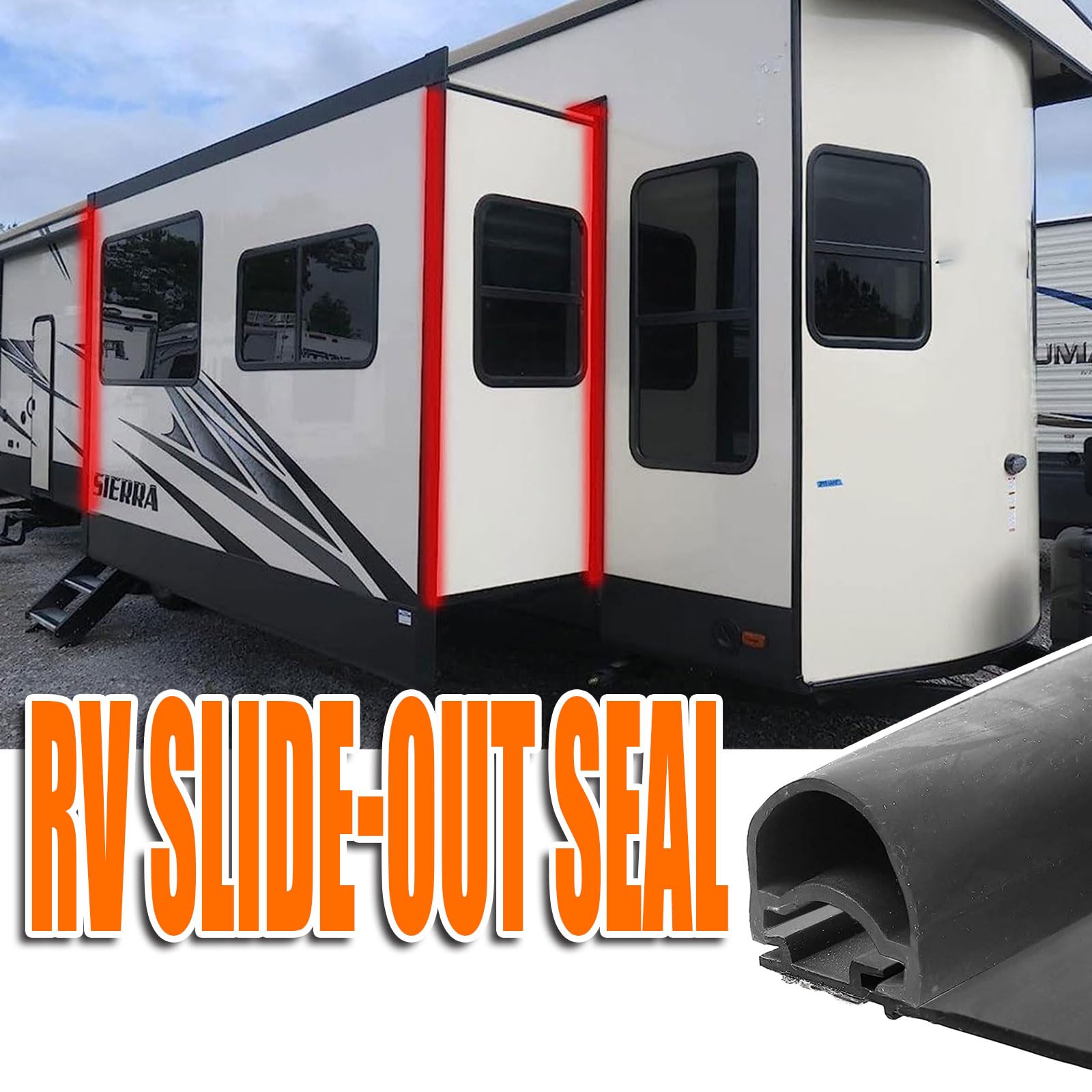 RV Slide Out Seal Replace 018341 018312EKD D Seal 1