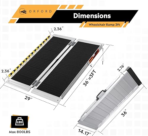 Miniatura 5 de Orford- Rampa antideslizante para silla de ruedas.