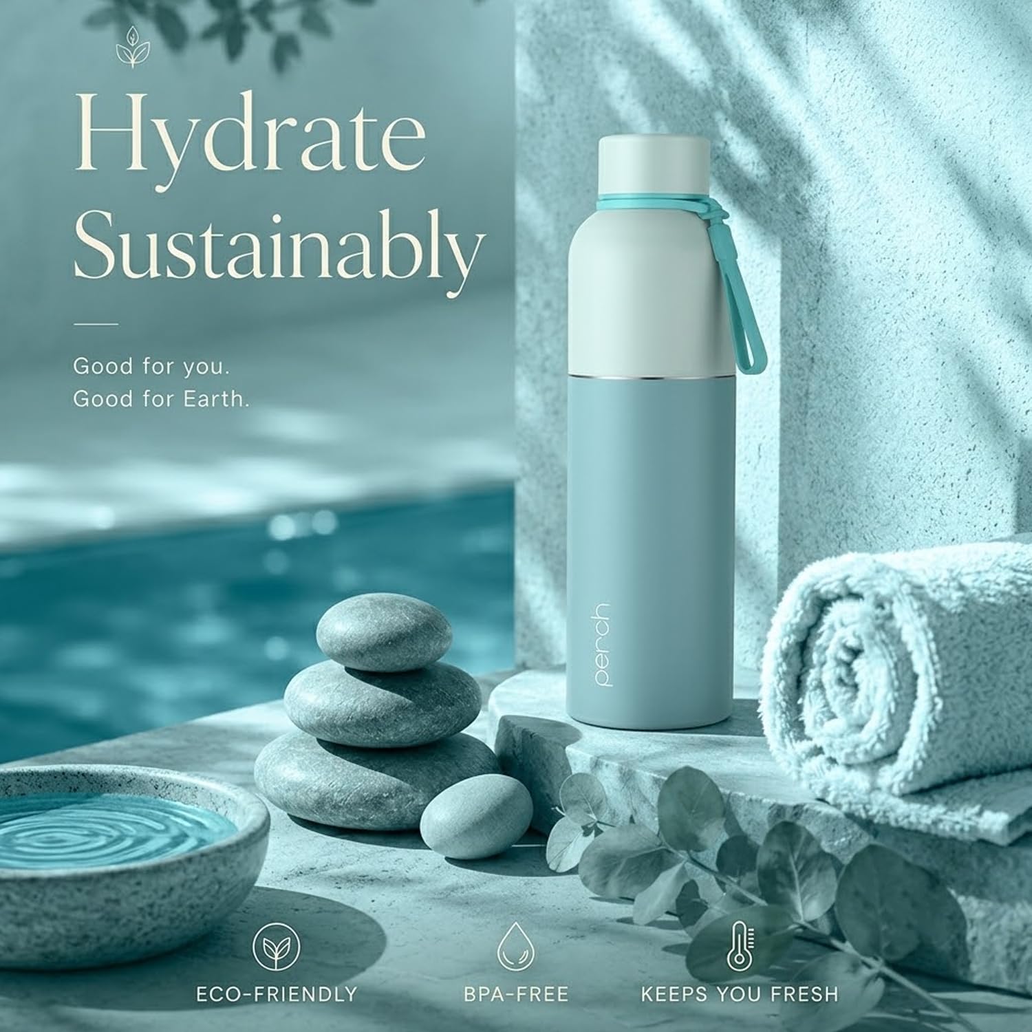 Perch Zenith Flask: Hot & Cold Water Bottle -8