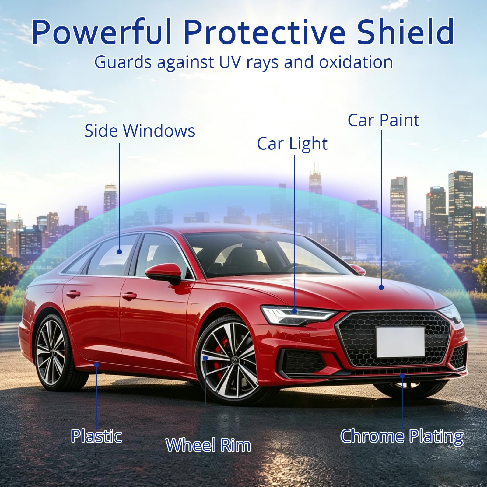 2 Pack Quick Effect Coating Agent for Car - Car Coating Spray, Advanced Car Quick-Acting Coating Agent Sprays for Scratch Repair, Oil Film Removal, Long-Lasting Hydrophobic Coating - 3
