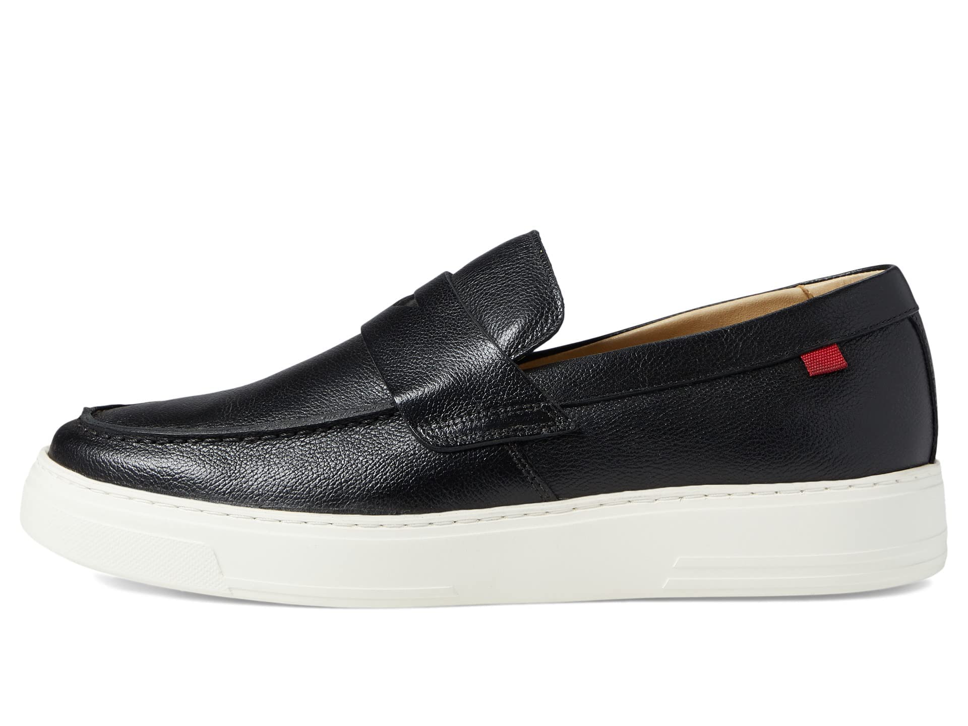 MARC JOSEPH NEW YORK Kids' Genuine Leather Glitter Slip-On Sneakers - Luxury Brazilian-Made Sparkle Shoes - View #2