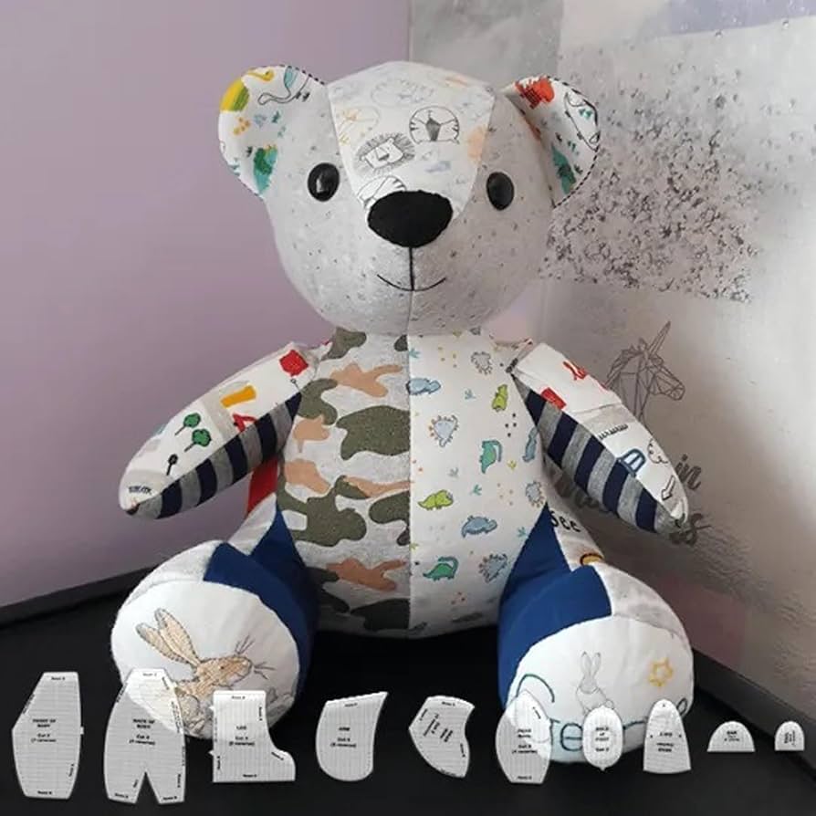 Amazon.com: Bear Sewing Patterns DIY Dolls, Acrylic Templates for Quilting Making Memory Bears with Acrylic Materia for Beginners and Experienced Sewers (S 10inch) amazon-com-bear-sewing-patterns-diy-dolls-acrylic-templates-for-quilting-making-memory-bears-with-acrylic-materia-for-beginners-and-experienced-sewers-s-10inch