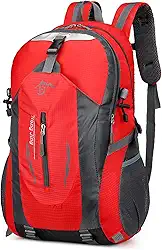 Moniss Mochila para caminhada 40L leve à prova d'água para caminhada ao ar livre para trekking mochila de viagem para homens e mulheres